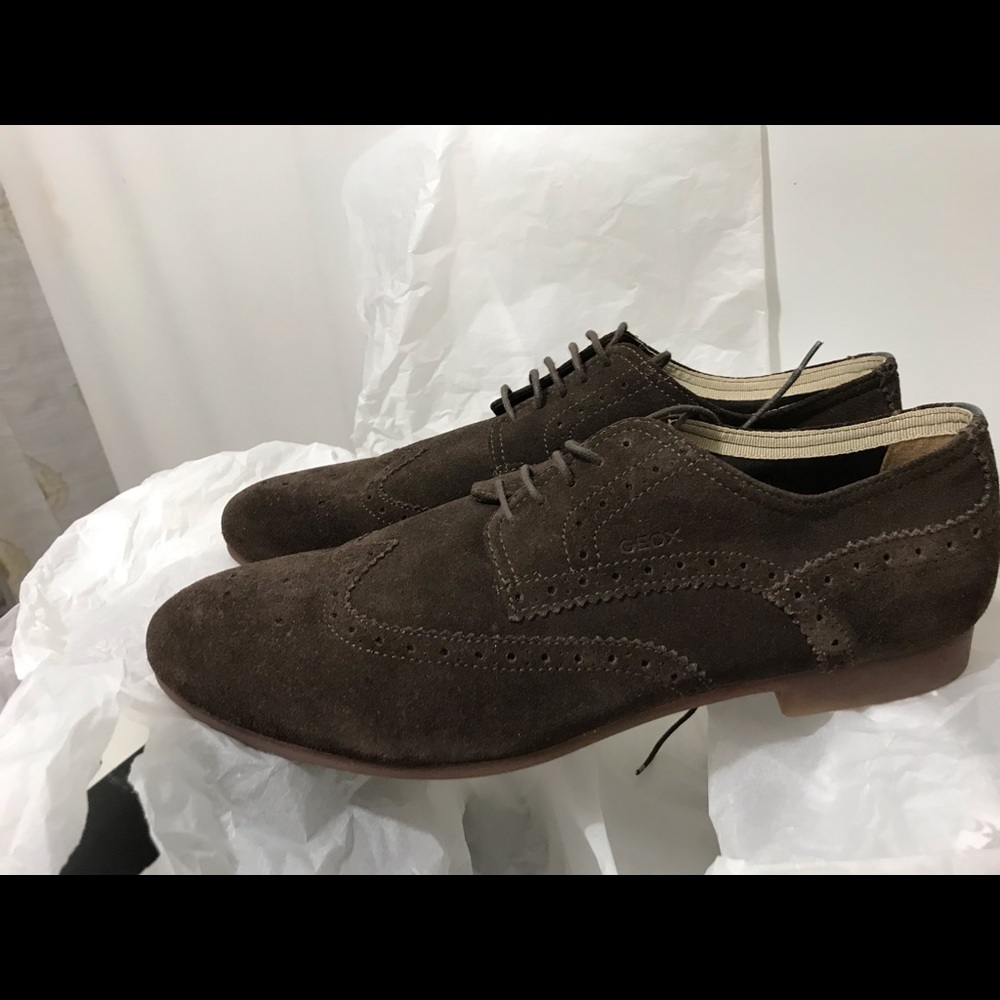 Geox Italian special patent chic casual shoes 43.5/10.5US true $200 NIB